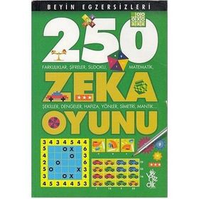 250 Zeka Oyunu Beyin Egzersizleri 2 -Kolektif