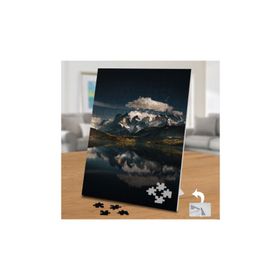 2503 Akşam Bulutu Yansıma Dağ 240 Parça Puzzle Yapboz