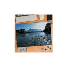 252 Göldeki Nilüfer Çiçekleri 240 Parça Puzzle Yapboz Tablo