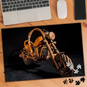253555 Motosiklet Tasarımı Ahşap 240 Parça Puzzle Yapboz