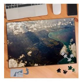 255 Gökyüzünden Yeryüzü Manzarası 240 Parça Puzzle Yapboz Tablo