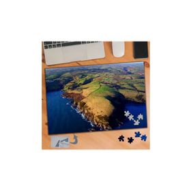256 Yeryüzüne Kuş Bakışı Manzarası 240 Parça Puzzle Yapboz Tablo