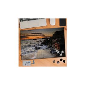 259 Beyaz Köpük Dalgalar Manzara 240 Parça Puzzle Yapboz Tablo