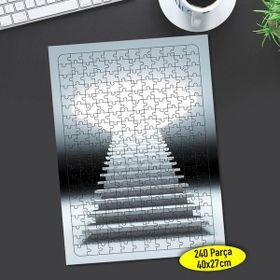 26095541 Işıklı Merdiven Yolu 240 Parça Puzzle Yapboz