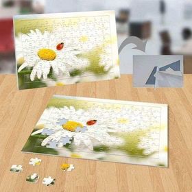 26096278 Papatya Uğur Böceği Bitki 99 Parça Puzzle Yapboz Tablo