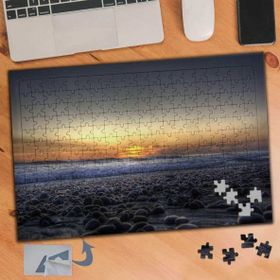 261 Sahil Kenarında Minik Taşlar 240 Parça Puzzle Yapboz Tablo