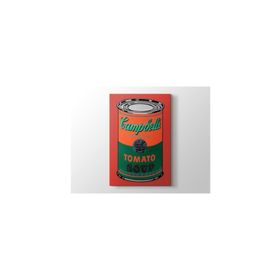 2645 Sanat Andy Warhol Tomato Soup 1968 Dikey 40x30 cm Kanvas Tablo