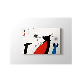2645 Sanat Joan Miro Poetry And Light  Yatay 60x80 cm Kanvas Tablo