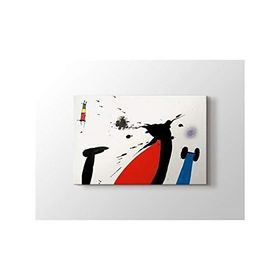 2645 Sanat Joan Miro Poetry And Light  Yatay 60x80 cm Kanvas Tablo