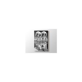 2645 Sanat MC Escher Belvedere Dikey 40x60 cm Kanvas Tablo