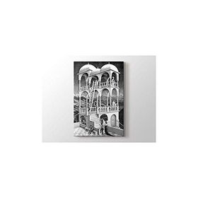 2645 Sanat MC Escher Belvedere Dikey 40x60 cm Kanvas Tablo