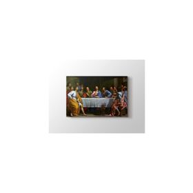 2645 Sanat Philippe De Champaigne Son Akşam Yemeği Yatay 60x80 cm Kanvas Tablo