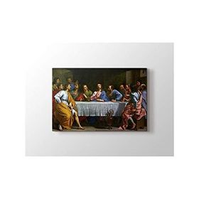 2645 Sanat Philippe De Champaigne Son Akşam Yemeği Yatay 60x80 cm Kanvas Tablo
