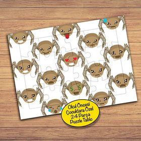 267PZ Örümcek Kolyajı Çocuklara Özel Puzzle Yapboz Tablo