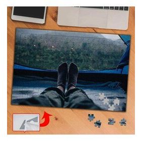 27313 Çadırdan Manzara Doğa Kamp 240 Parça Puzzle Yapboz Tablo