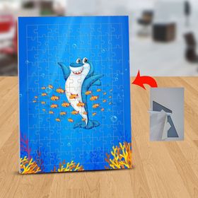274 Büyük Balina Ve Küçük Balıklar 99 Parça Puzzle Yapboz Tablo