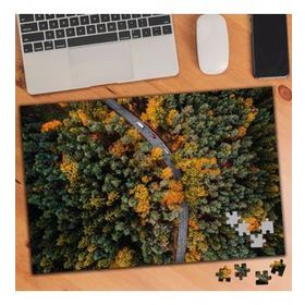 2743987 Yukardan Dağ Yolu Görünüşü 240 Parça Puzzle Yapboz