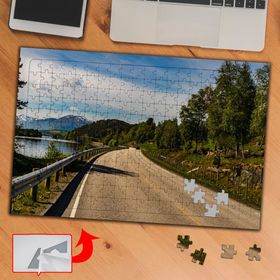27477 Göl Kenarında Otoyol 240 Parça Puzzle Yapboz Tablo