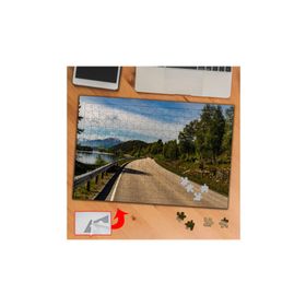 27477 Göl Kenarında Otoyol 240 Parça Puzzle Yapboz Tablo