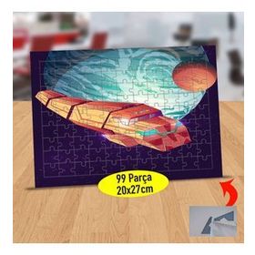 2767 Gezegen Etrafında Uzay Mekiği 99 Parça Puzzle Yapboz Tablo