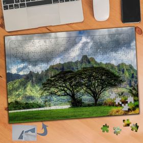 278 Görkemli Tabiat Manzarası 240 Parça Puzzle Yapboz Tablo