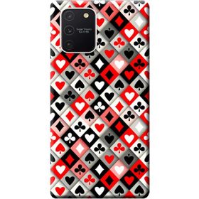 280 Samsung Galaxy S10 Lite SM-G770F İskambil Baskılı Silikon Kılıf