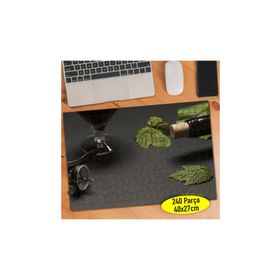 280 Şarap Şişesi Kadeh Bardağı Tirbişon 240 Parça Puzzle Yapboz