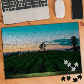 2818 Gün Doğumu Tarla 240 Parça Puzzle Yapboz