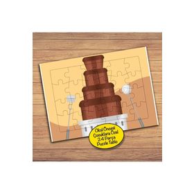 283PZ Çikolata Şelalesi Çocuklara Özel Puzzle Yapboz Tablo