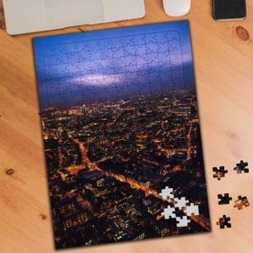 2844 Gece Şehri Ufuk Çizgisi 240 Parça Puzzle Yapboz