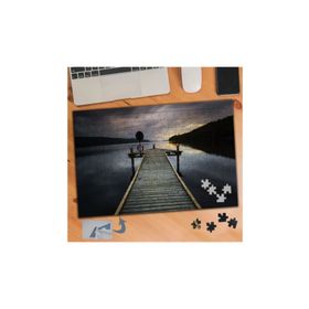 285 Tahta Uzun İskele Doğa Manzarası 240 Parça Puzzle Yapboz Tablo