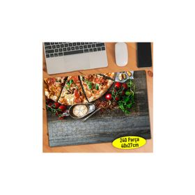 285270380 Üçgen Dilimli Lezzetli Pizza 240 Parça Puzzle Yapboz
