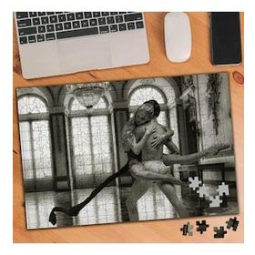2878011 Bale Yapan Çift 240 Parça Puzzle Yapboz
