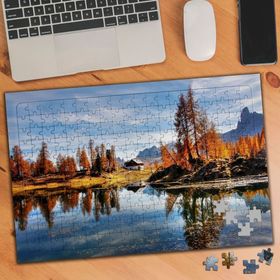 2897602 Göl Kenarındaki Ev 240 Parça Puzzle Yapboz