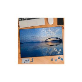 290 Deniz Üstünde Köprü Manzarası 240 Parça Puzzle Yapboz Tablo