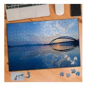 290 Deniz Üstünde Köprü Manzarası 240 Parça Puzzle Yapboz Tablo