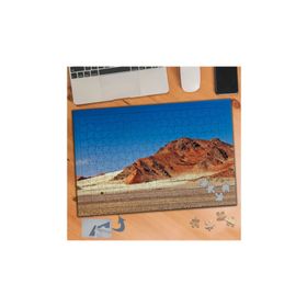 291 Kızıl Taş Kayalıklar Tabiat Manzarası 240 Parça Puzzle Yapboz Tablo