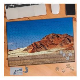 291 Kızıl Taş Kayalıklar Tabiat Manzarası 240 Parça Puzzle Yapboz Tablo