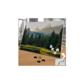 29105 Issız Göl Yeşil Alan 240 Parça Puzzle Yapboz