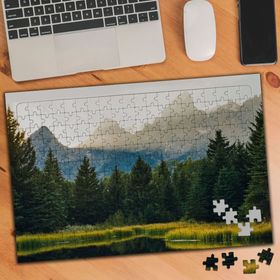 29105 Issız Göl Yeşil Alan 240 Parça Puzzle Yapboz