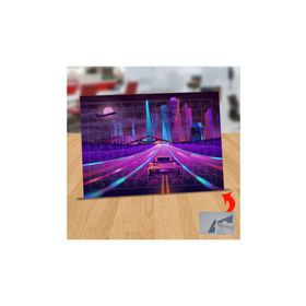 2945 Mor Gökyüzü Altında Şehir Yolu 99 Parça Puzzle Yapboz Tablo