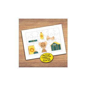 294PZ Köpekcik Ve Kulübesi Çocuklara Özel Puzzle Yapboz Tablo