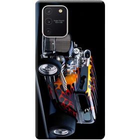 295 Samsung Galaxy S10 Lite SM-G770F Hot Rod Dog Baskılı Silikon Kılıf