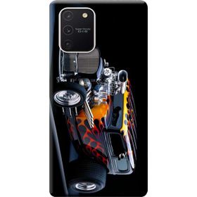 295 Samsung Galaxy S10 Lite SM-G770F Hot Rod Dog Baskılı Silikon Kılıf