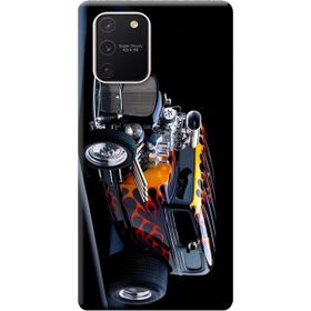 295 Samsung Galaxy S10 Lite SM-G770F Hot Rod Dog Baskılı Silikon Kılıf