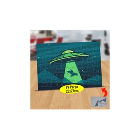 2953 Yıldızlı Gecede Kaçırılan İnek 99 Parça Puzzle Yapboz Tablo