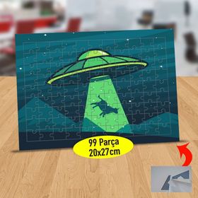 2953 Yıldızlı Gecede Kaçırılan İnek 99 Parça Puzzle Yapboz Tablo