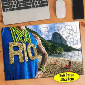 297 Rio de Janeiro Deniz Doğa Manzarası 240 Parça Puzzle Yapboz