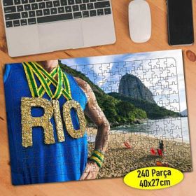 297 Rio de Janeiro Deniz Doğa Manzarası 240 Parça Puzzle Yapboz