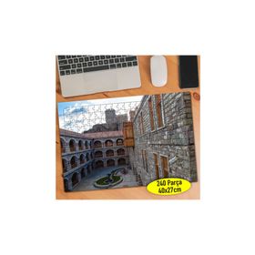 299793 Gürcistan Rabati Kalesi Manzarası 240 Parça Puzzle Yapboz